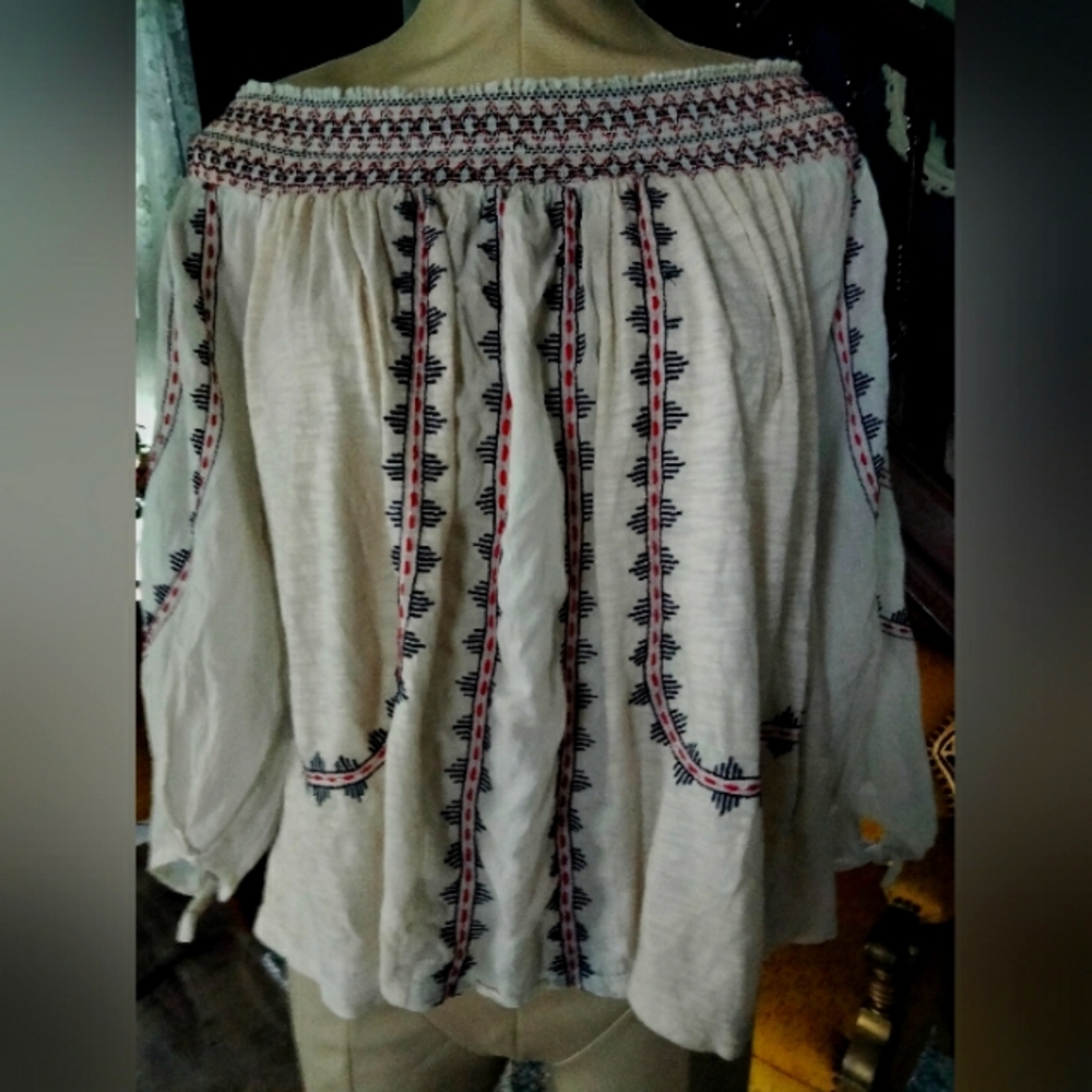 NWOT Boho top. L